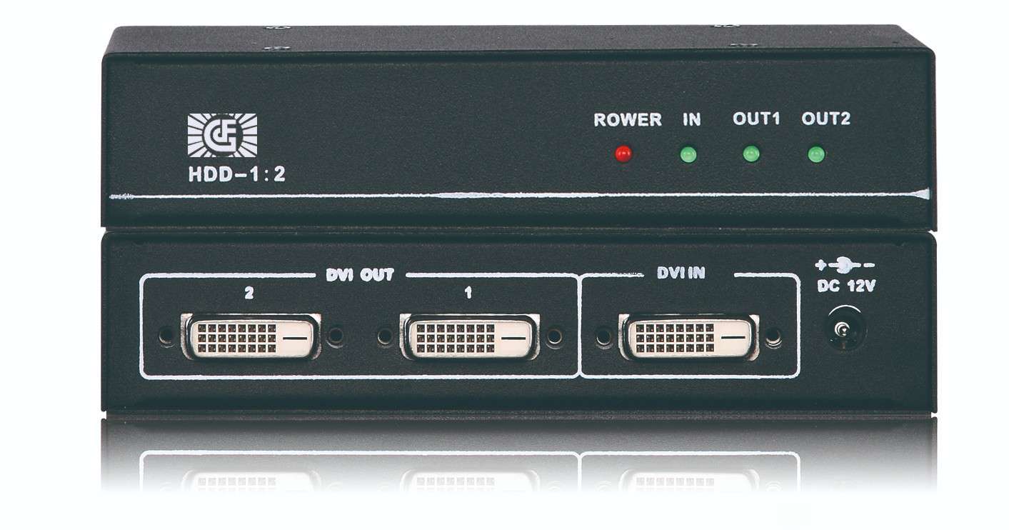 DVI1進(jìn)2出分配器