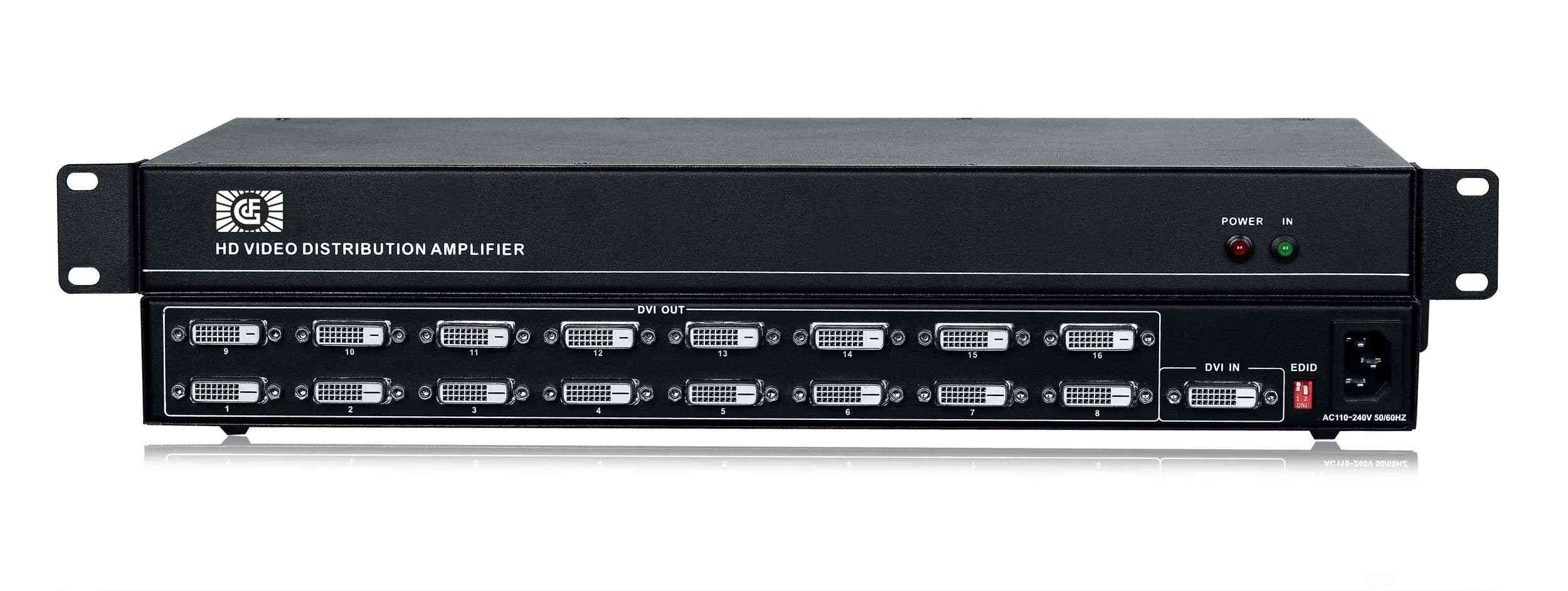 DVI1分16分配器