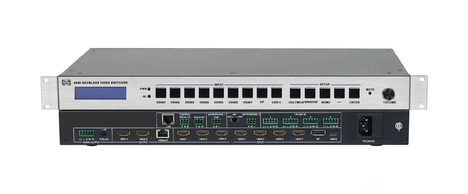 8進3出 4K60無縫分割器